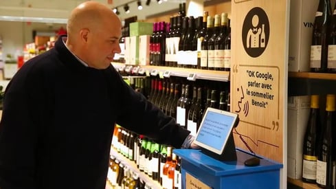 Sommelier conseil IA phygital 