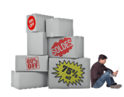 Carton soldes