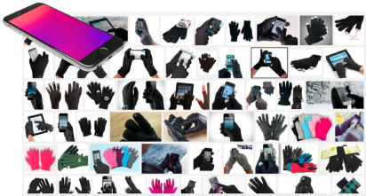 Téléphones Gants