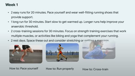 Ecran présenté par Google lors de la Google I/O