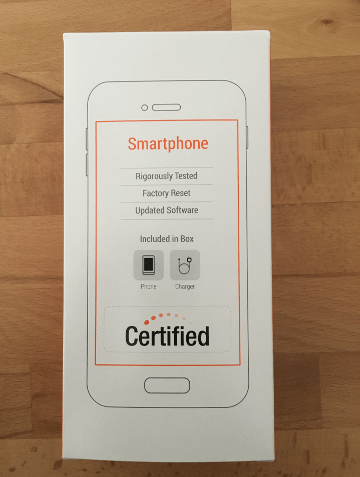 Packaging smartphone back market