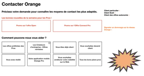 Contacter Orange