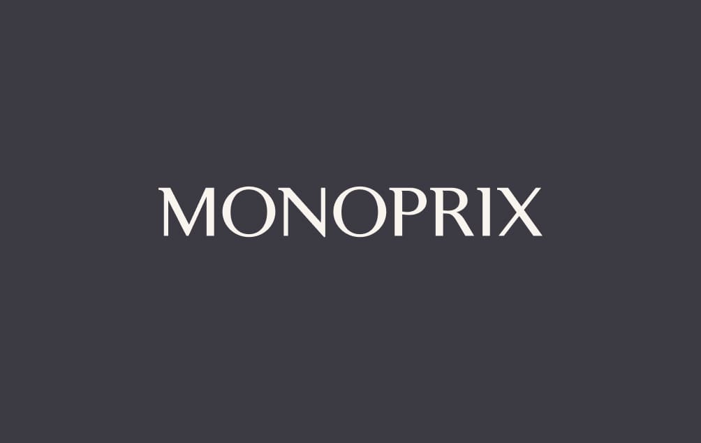 UX phygital test & learn pour le contrôle des achats chez Monoprix (logo)
