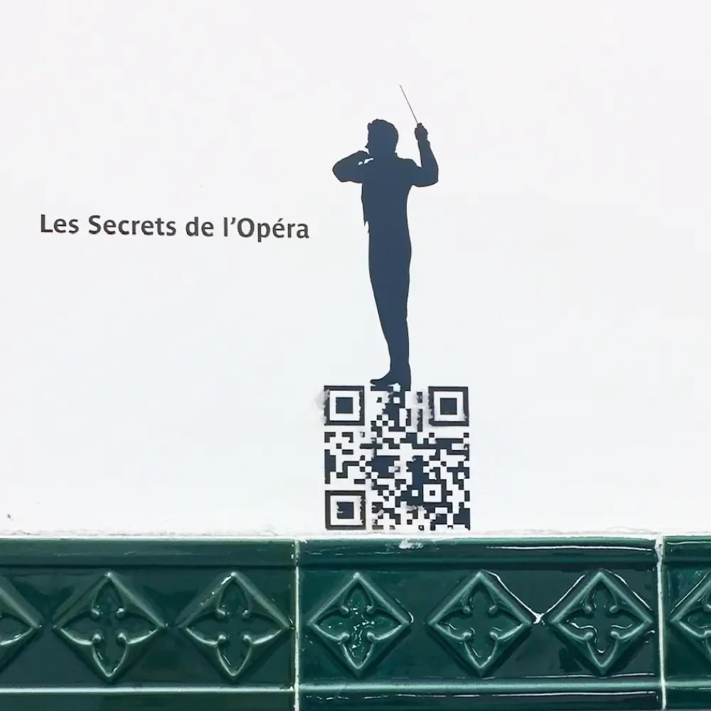 Qr Code de l'opéra de Paris Qr Code de l'opéra de Paris