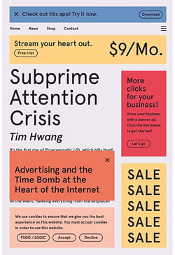 Subprime Attention Crisis de Tim Hwang