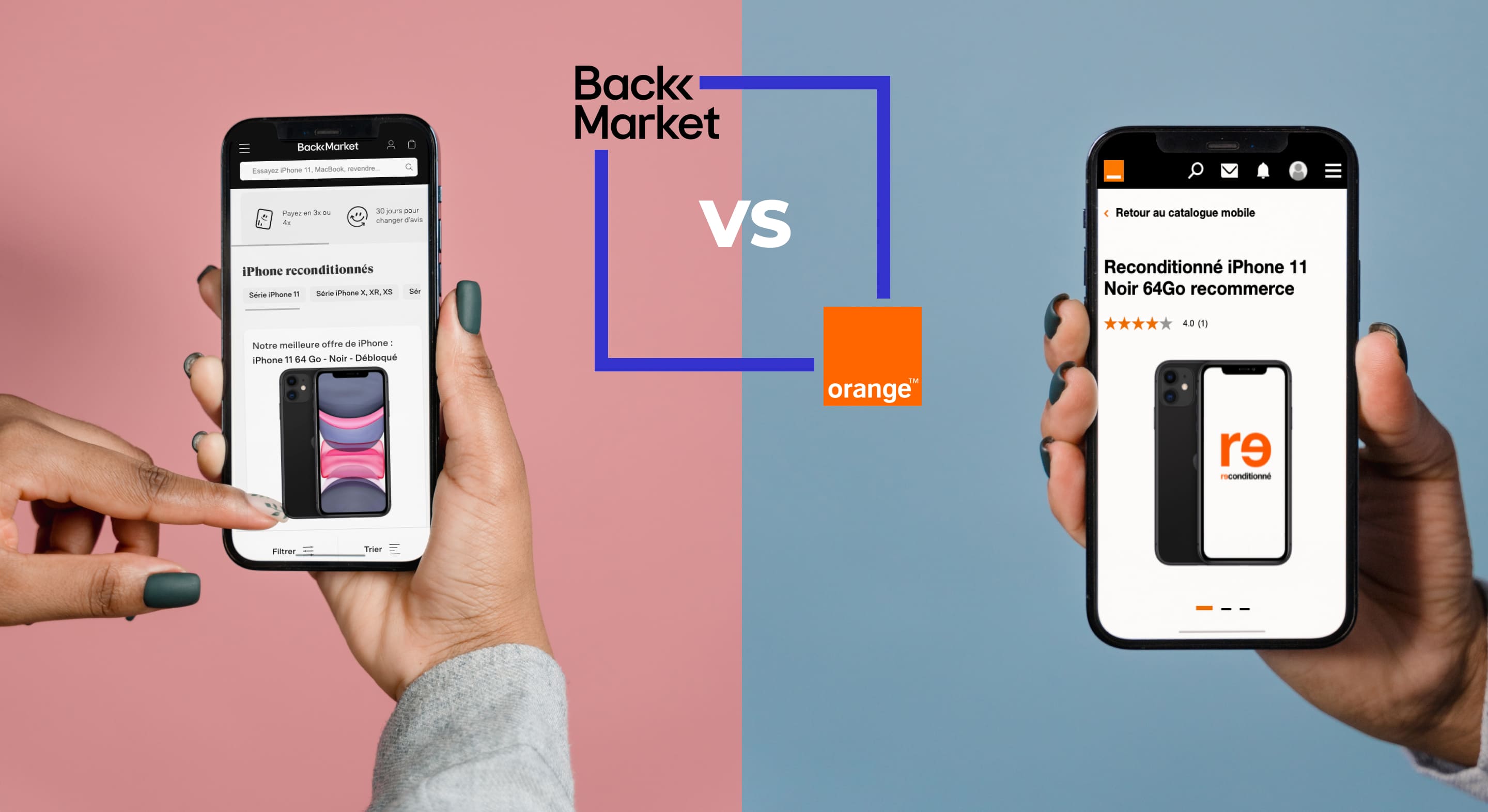 On a testé : Back Market VS Orange