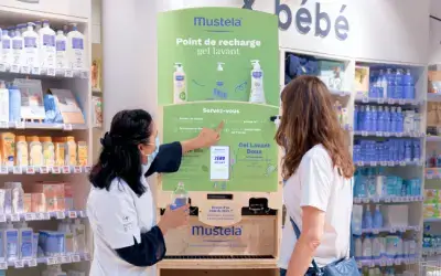 Découverte des Bornes Mustela en Magasin