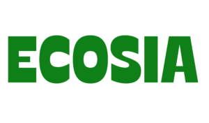 Logo d'Ecosia - Moteur de recherche qui plante des arbres